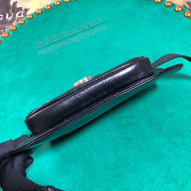 Gucci包 古馳男包 575857克皮 進口牛皮 Gucci男腰包 Gucci男挎包  gudj1312